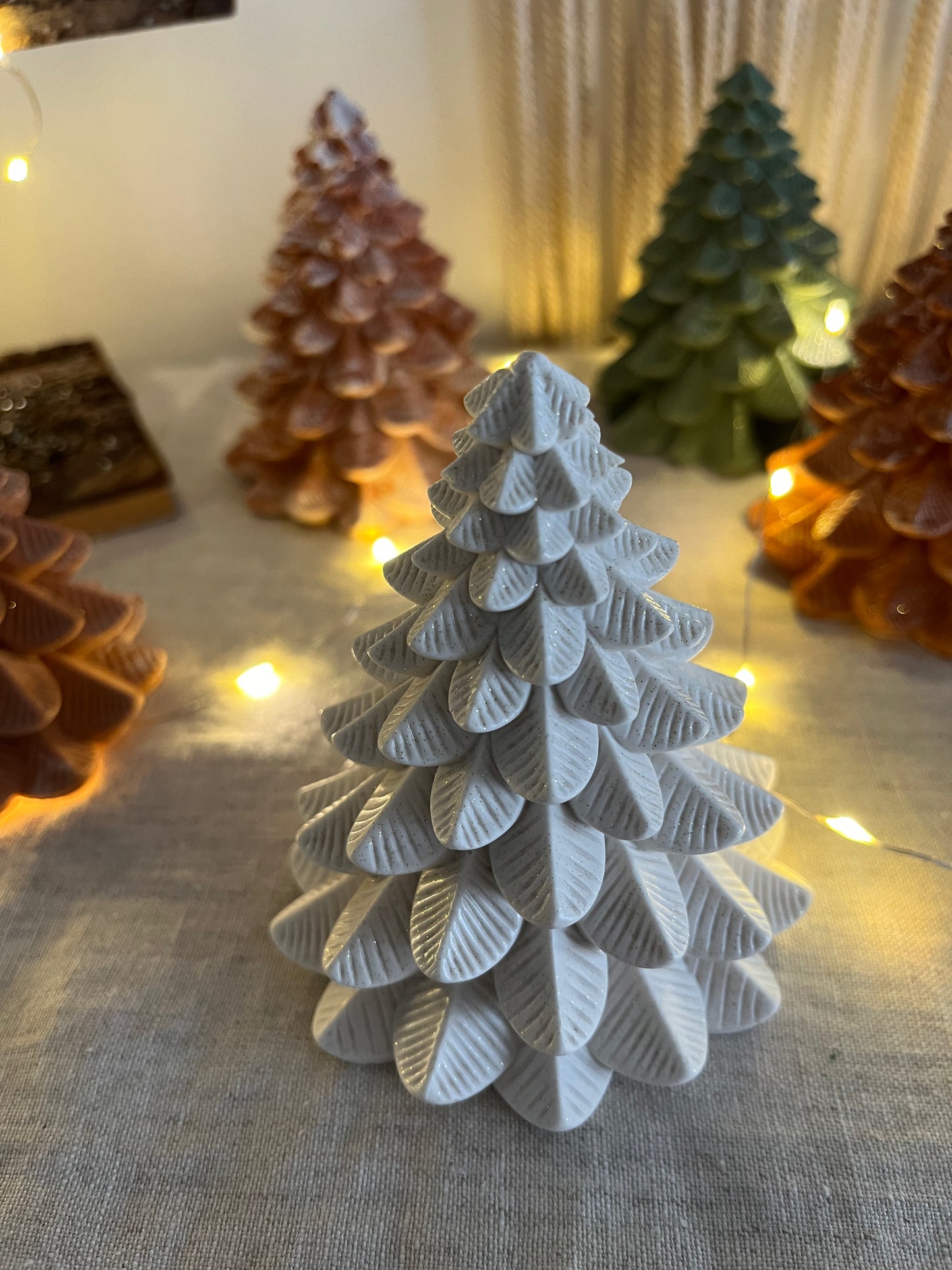 Lot de 2 sapins de Noël