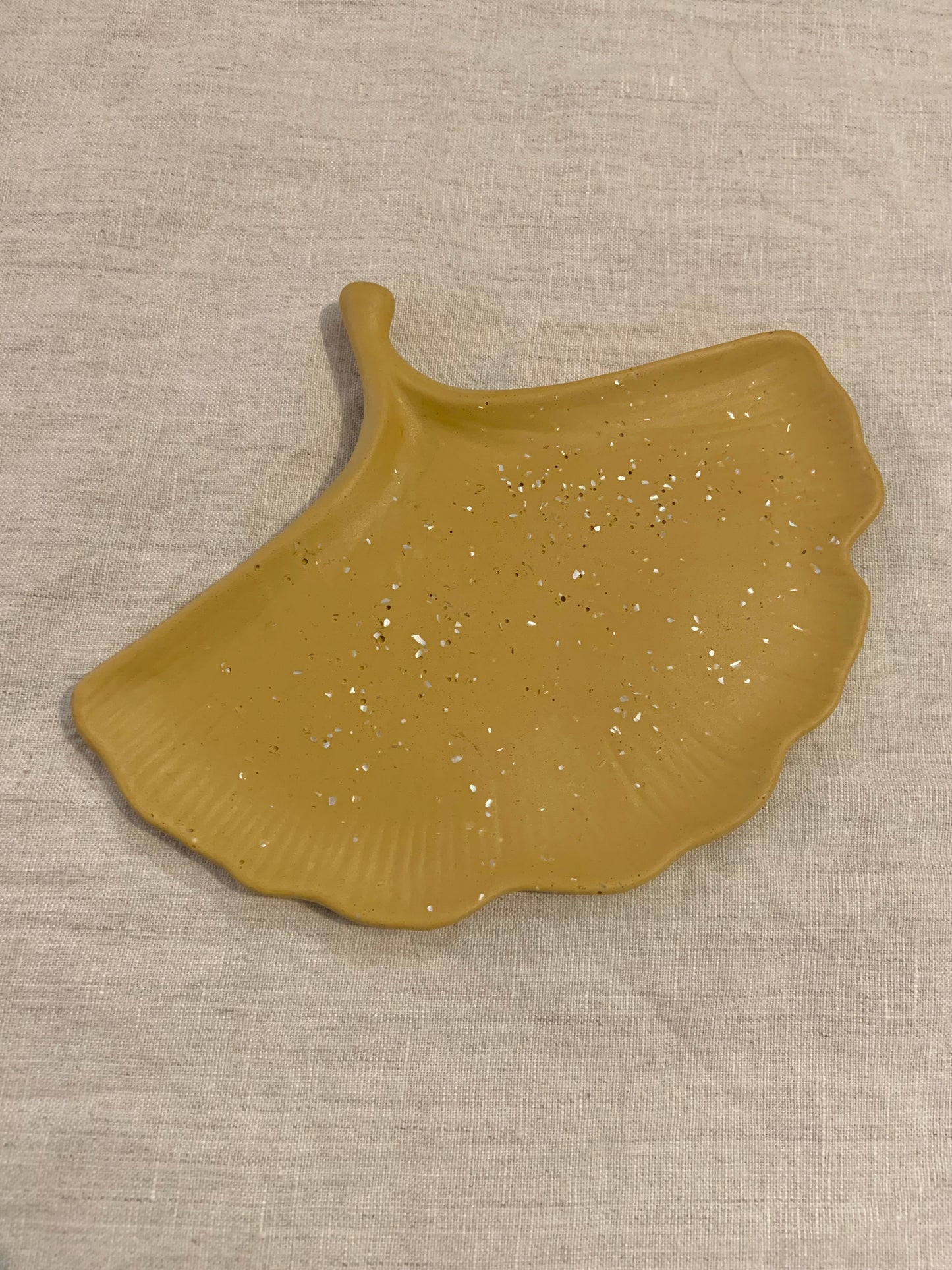 Feuille de Ginkgo nacrée