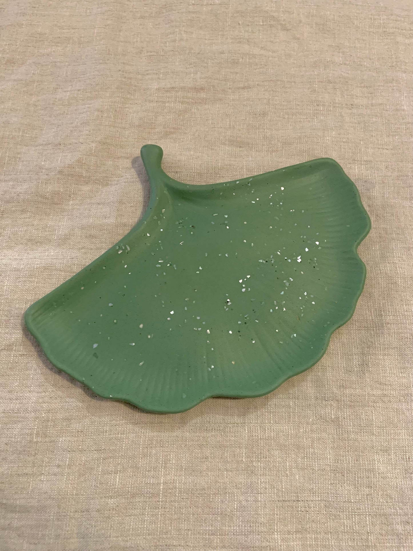 Feuille de Ginkgo nacrée