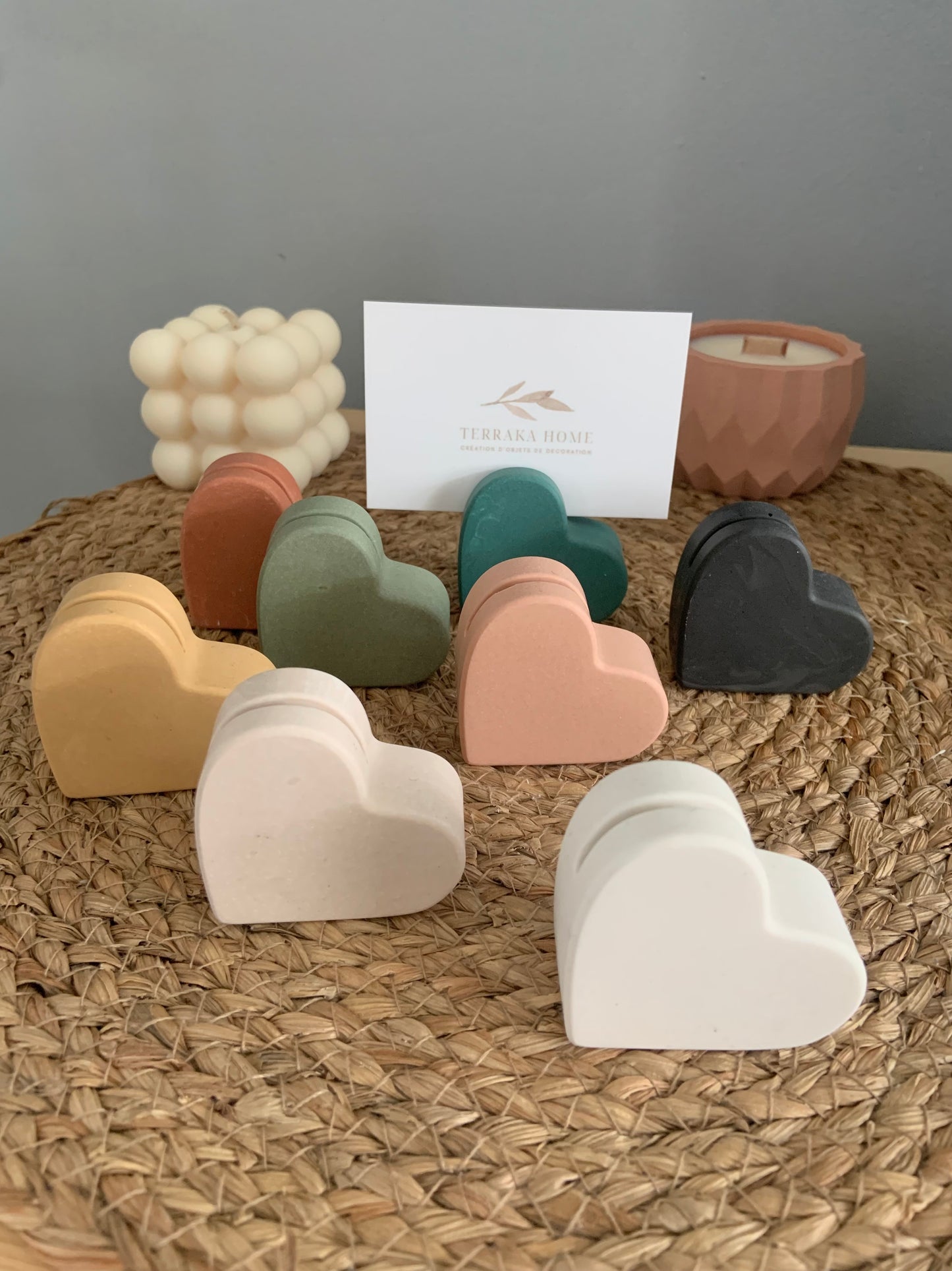 Marque place / Porte carte, photos