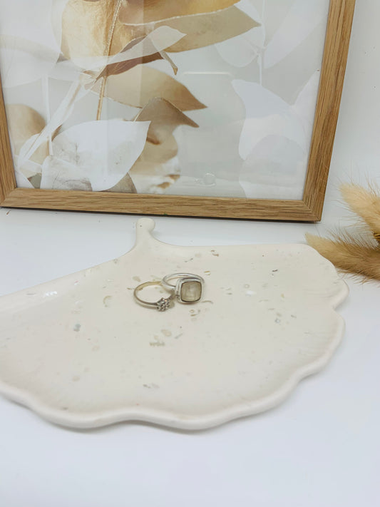 Feuille de Ginkgo nacrée